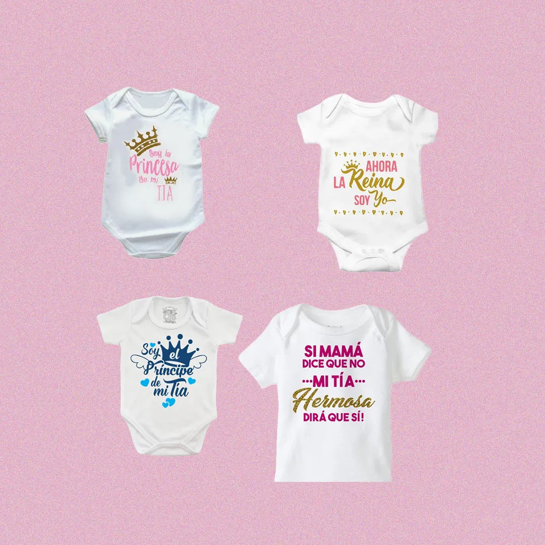 Camiseta para bebé personalizada