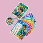 Llavero Tabla De Multiplicar