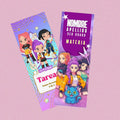 Franjas para libretas media página x 2