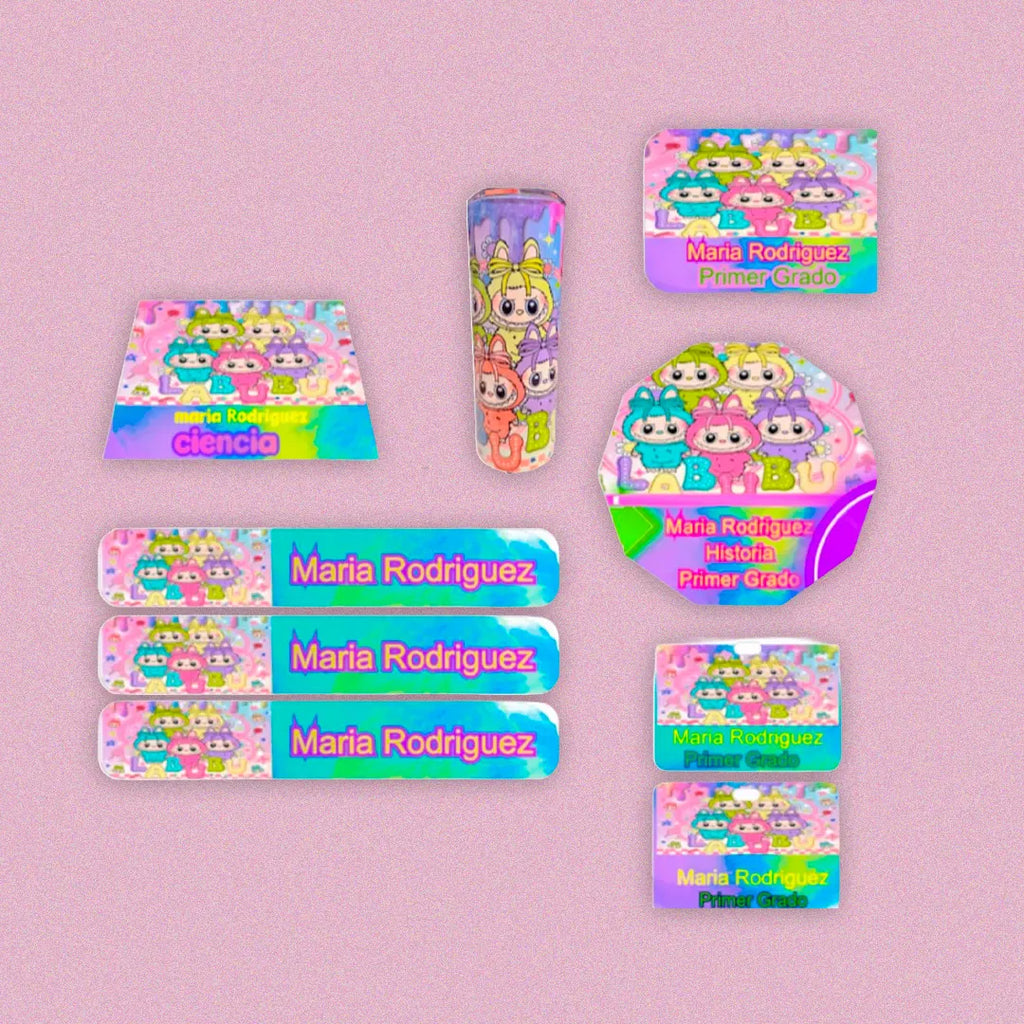 Sticker para libros