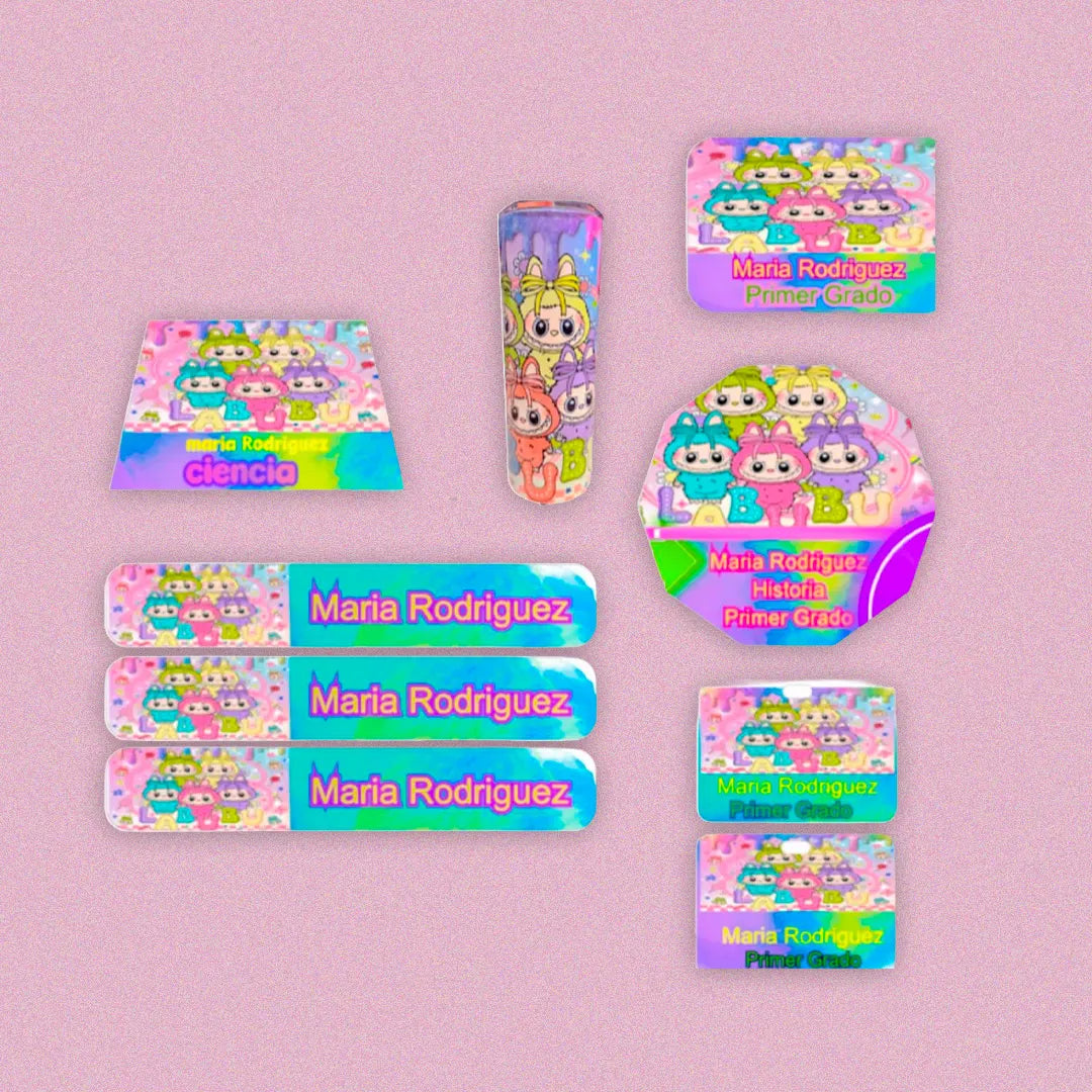 Sticker para libros