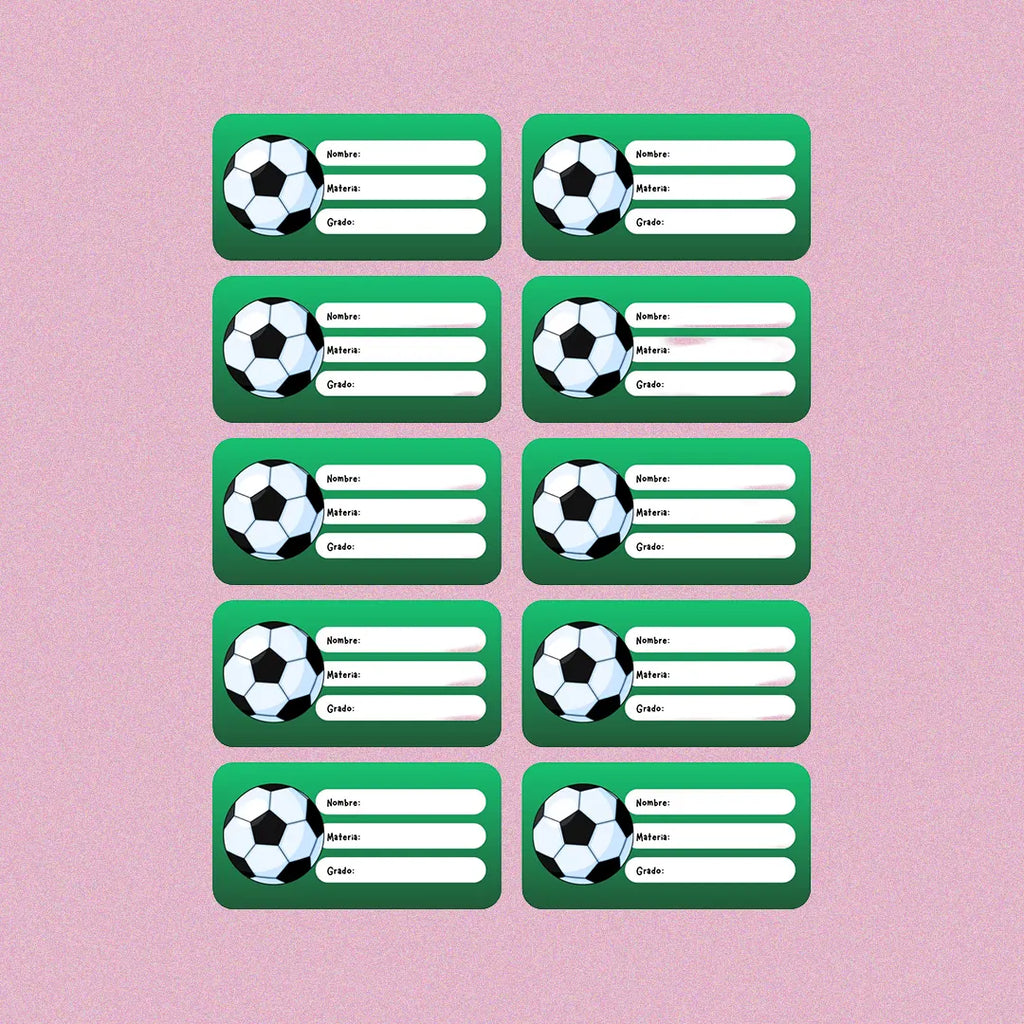 Sticker para libros