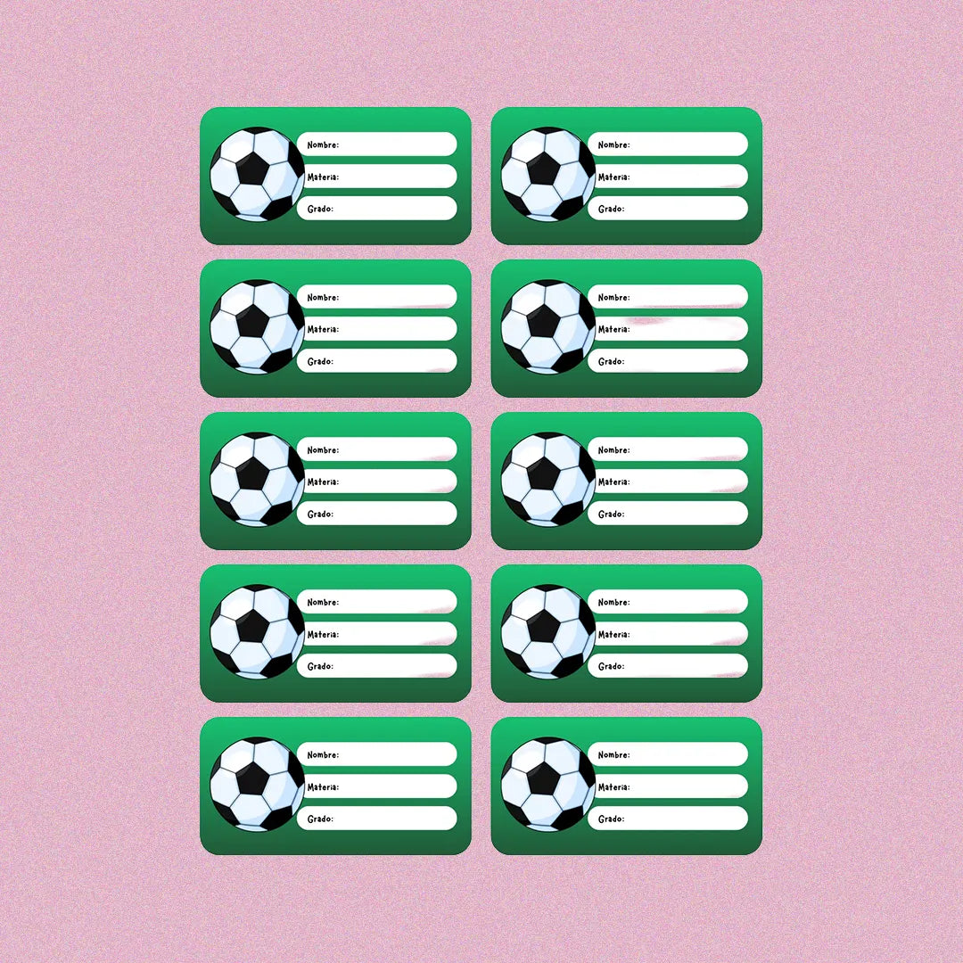 Sticker para libros