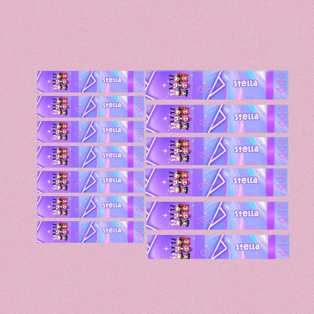 Sticker para libros