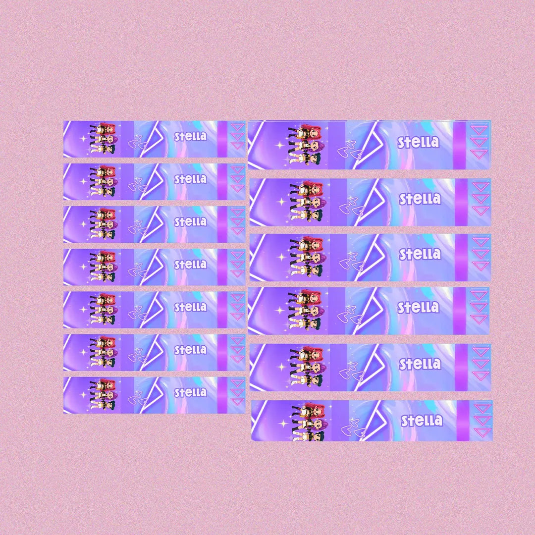 Sticker para libros