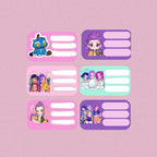 Sticker para libros