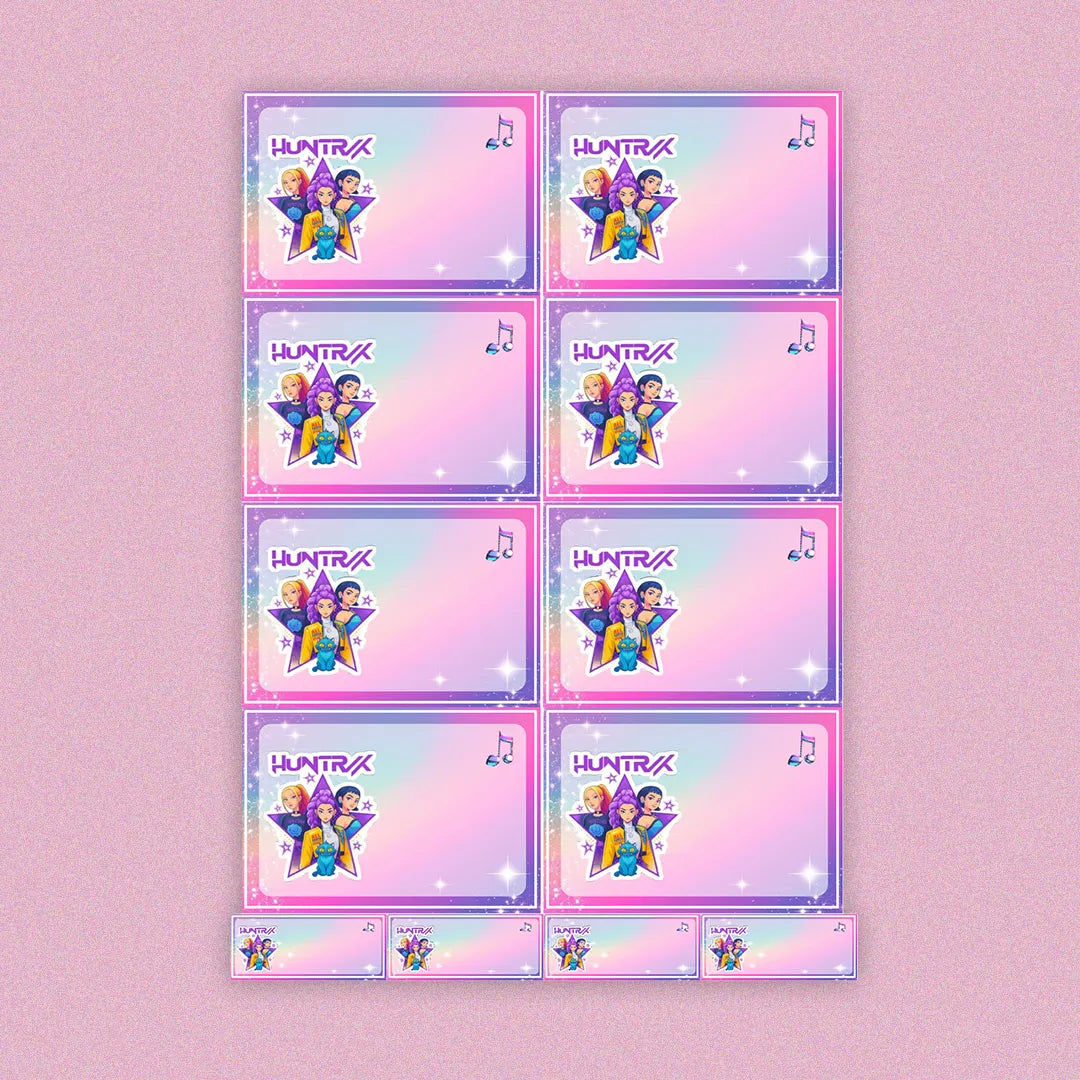 Sticker para libros