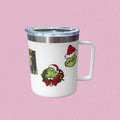 Taza en vinil con mensaje personalizado